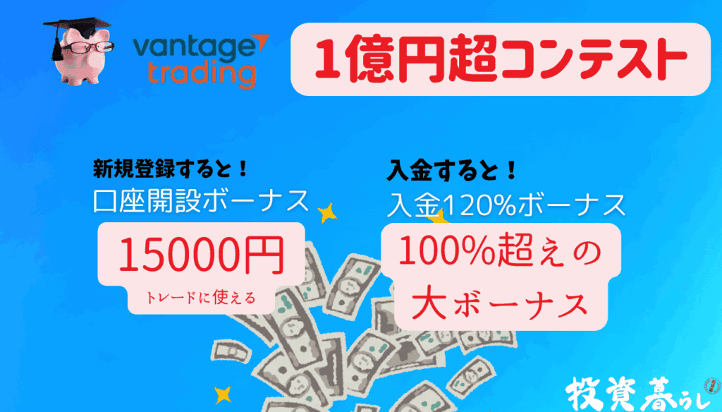 VantageTradingのトレードコンテストの特徴